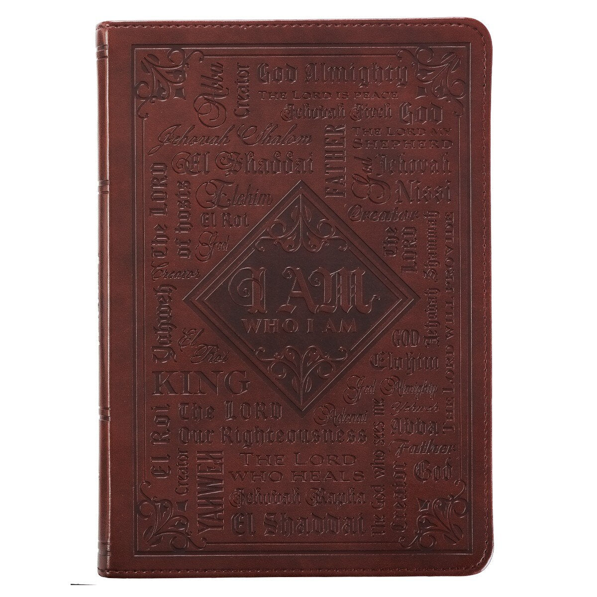 Names of God Chestnut Brown Faux Leather Classic Journal