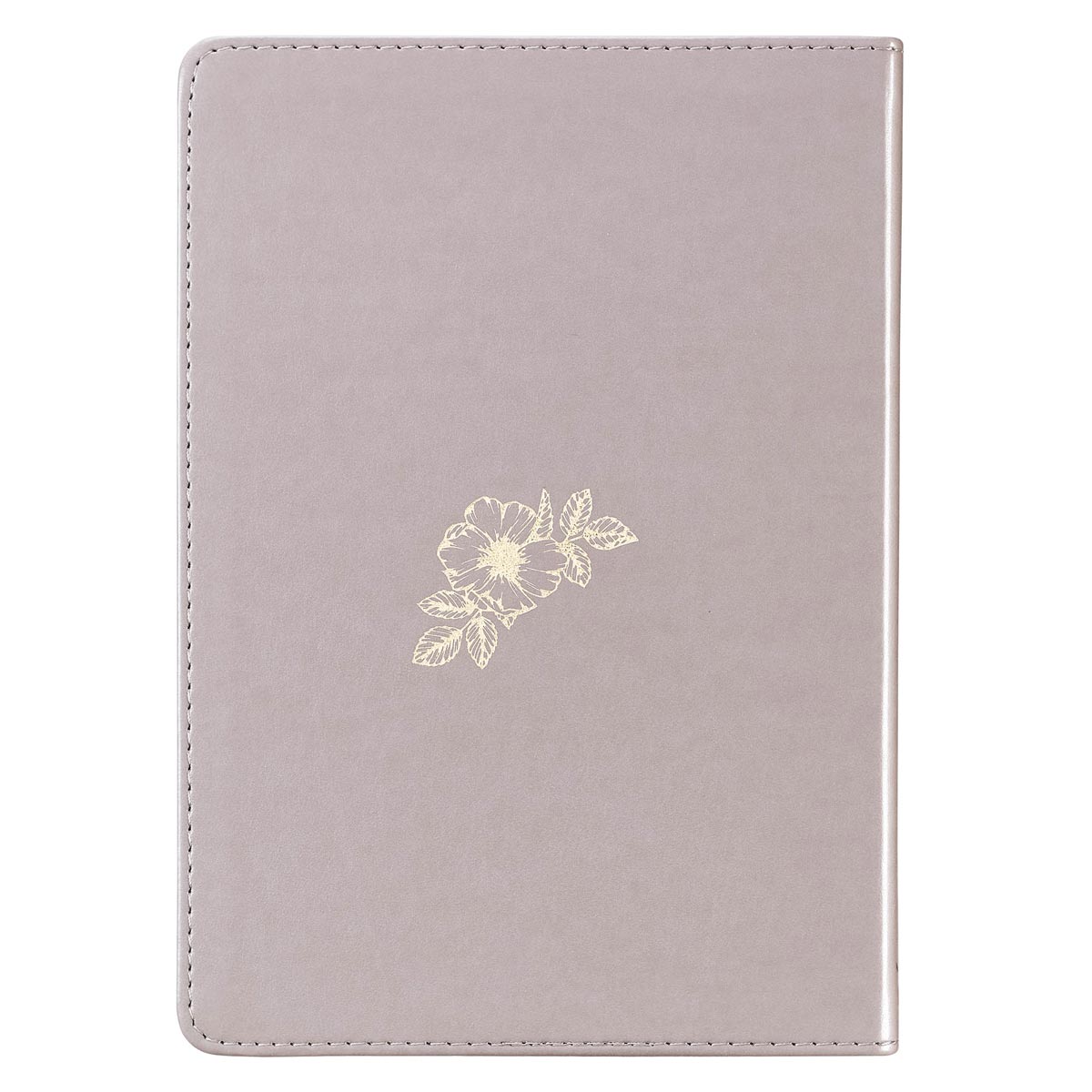 Strength and Dignity  Taupe Faux Leather Journal – Proverbs 31:25