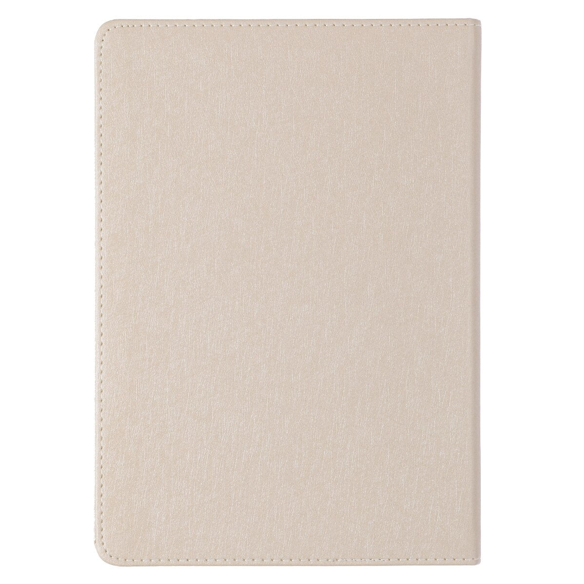 When She Speaks Taupe Faux Leather Classic Journal - Proverbs 31:26