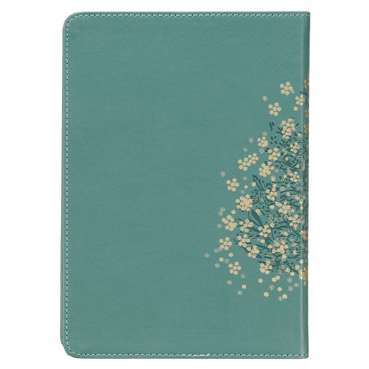 Be Still & Know Teal Faux Leather Classic Journal  - Psalm 46:10