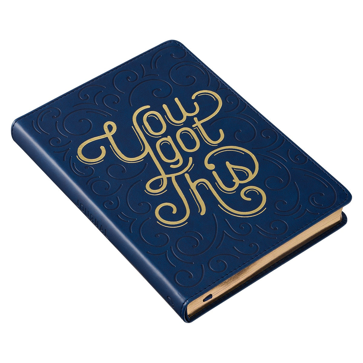You Got This Blue Faux Leather Classic Journal
