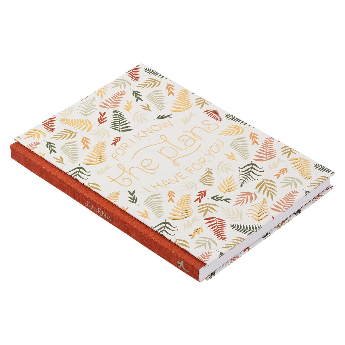 The Plans Fall Leaf Quarter-bound Journal - Jeremiah 29:11