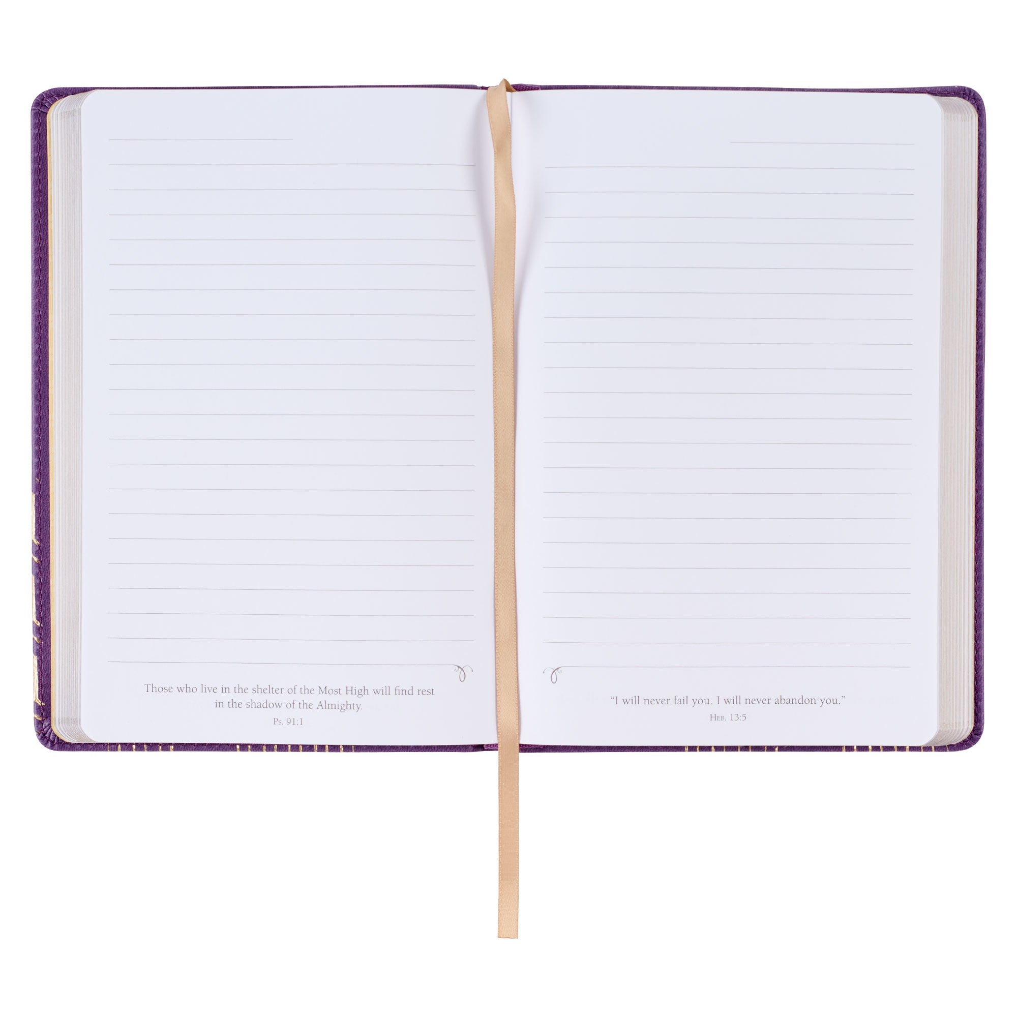 Bless You and Keep You Purple Faux Leather Journal - Numbers 6:24-26