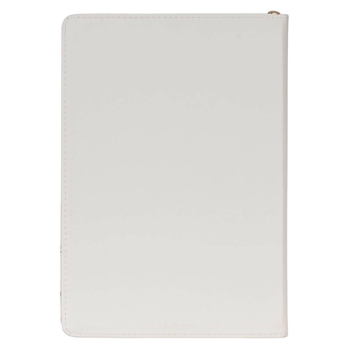 Love is Kind Coral Poppy Faux Leather Journal with Zipper Closure