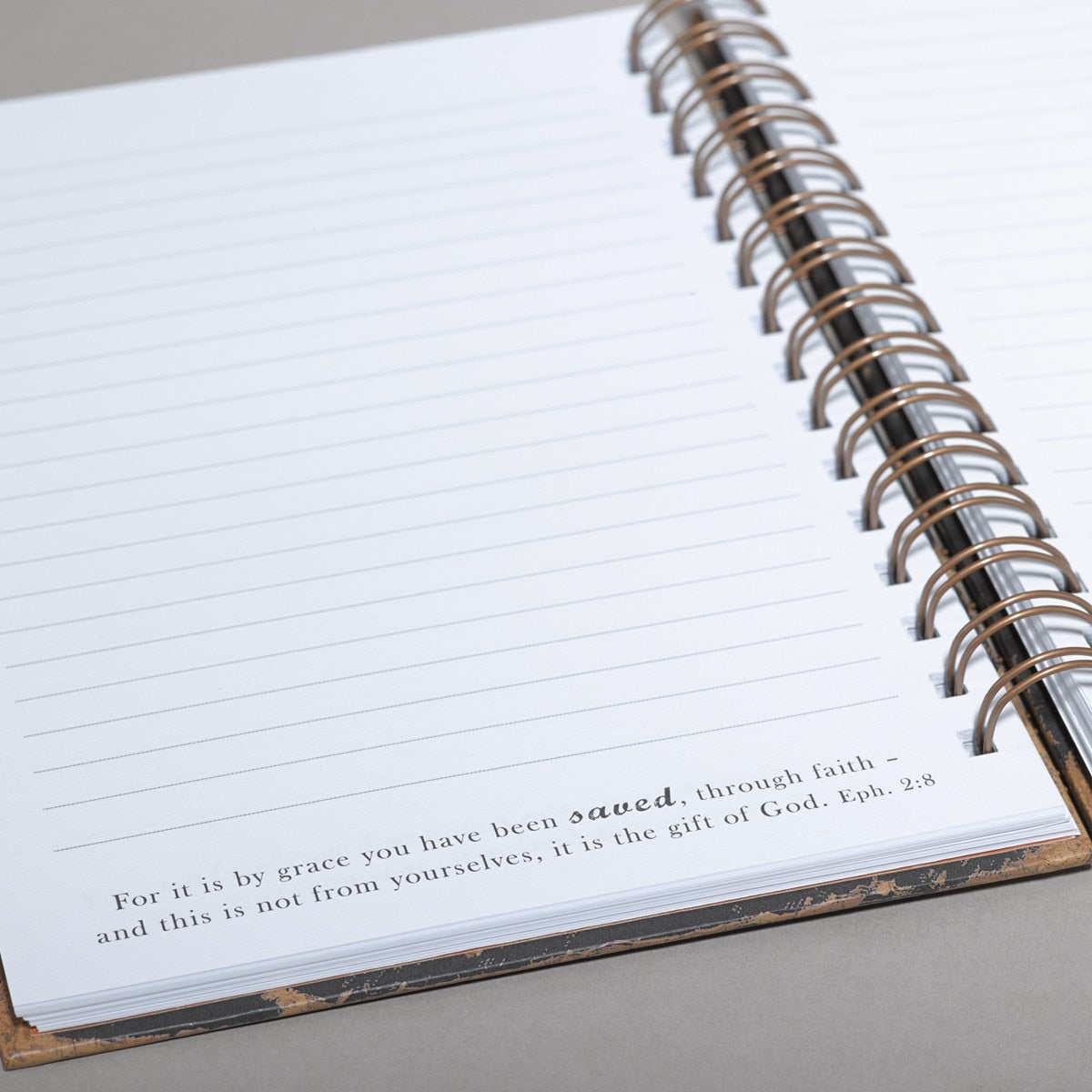 Hope As An Anchor Large Hardcover Wirebound Journal - Hebrews 6:19