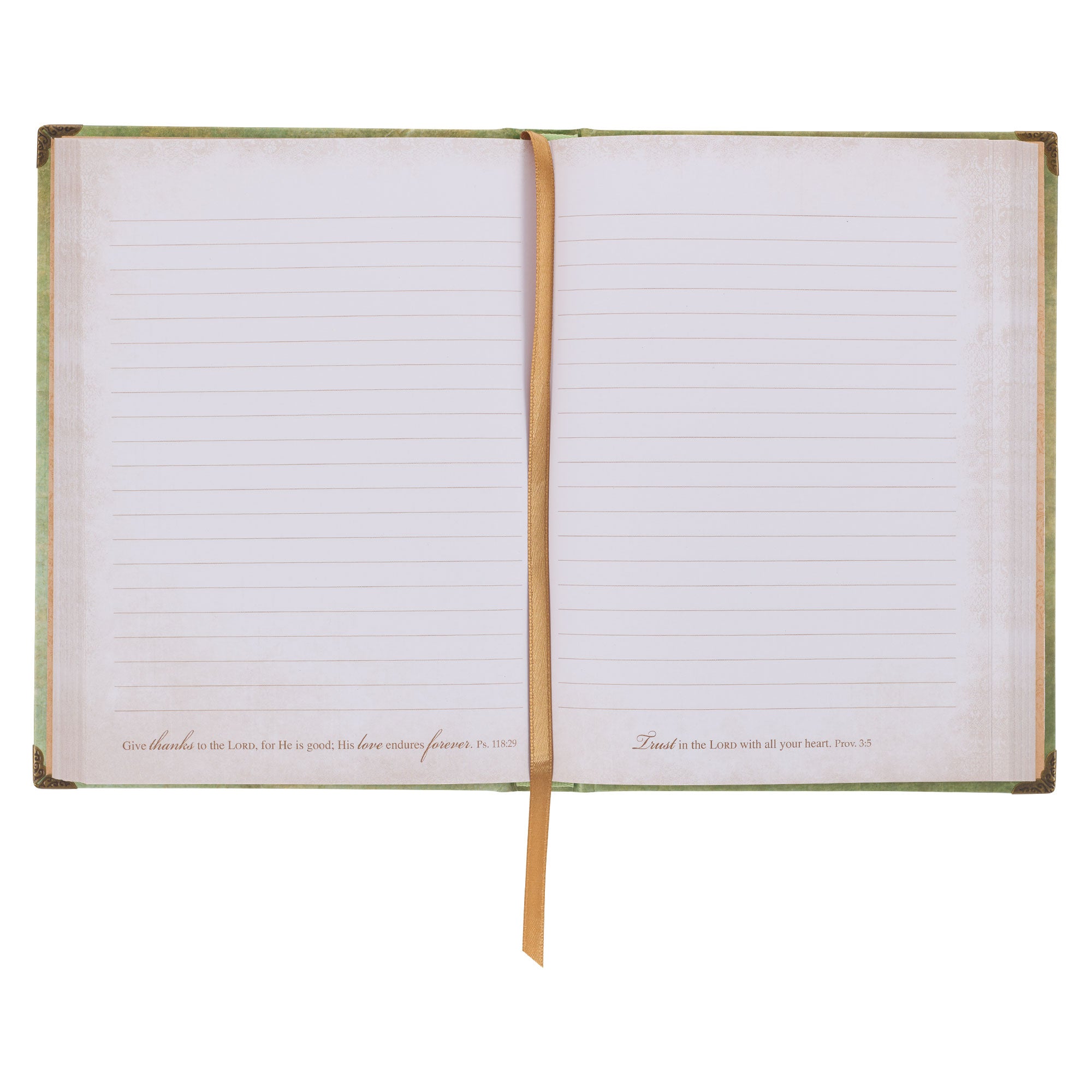 Faith Bee Hardcover Journal - Romans 5:1