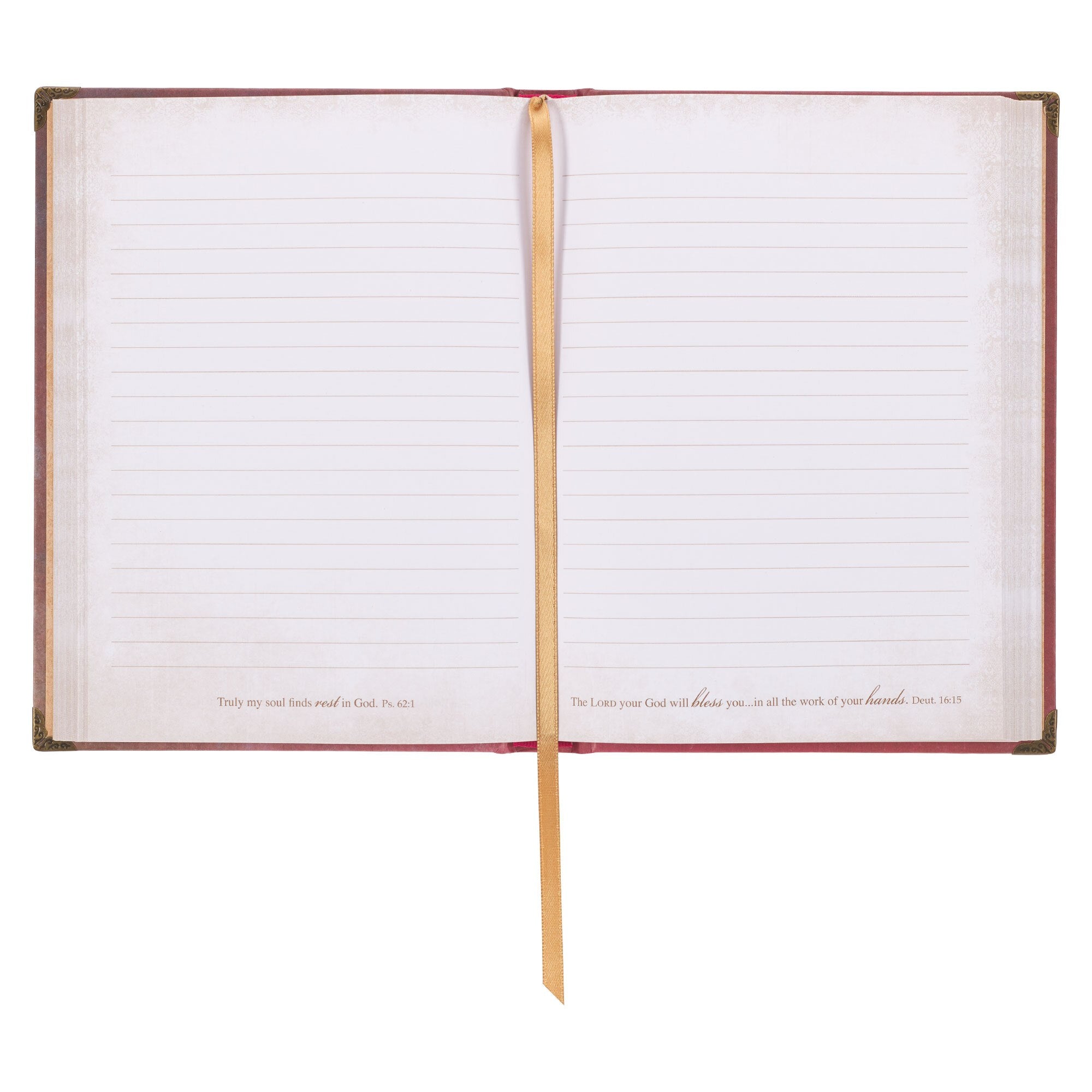 Pink Be Still Butterfly Hardcover Journal - Psalm 46:10