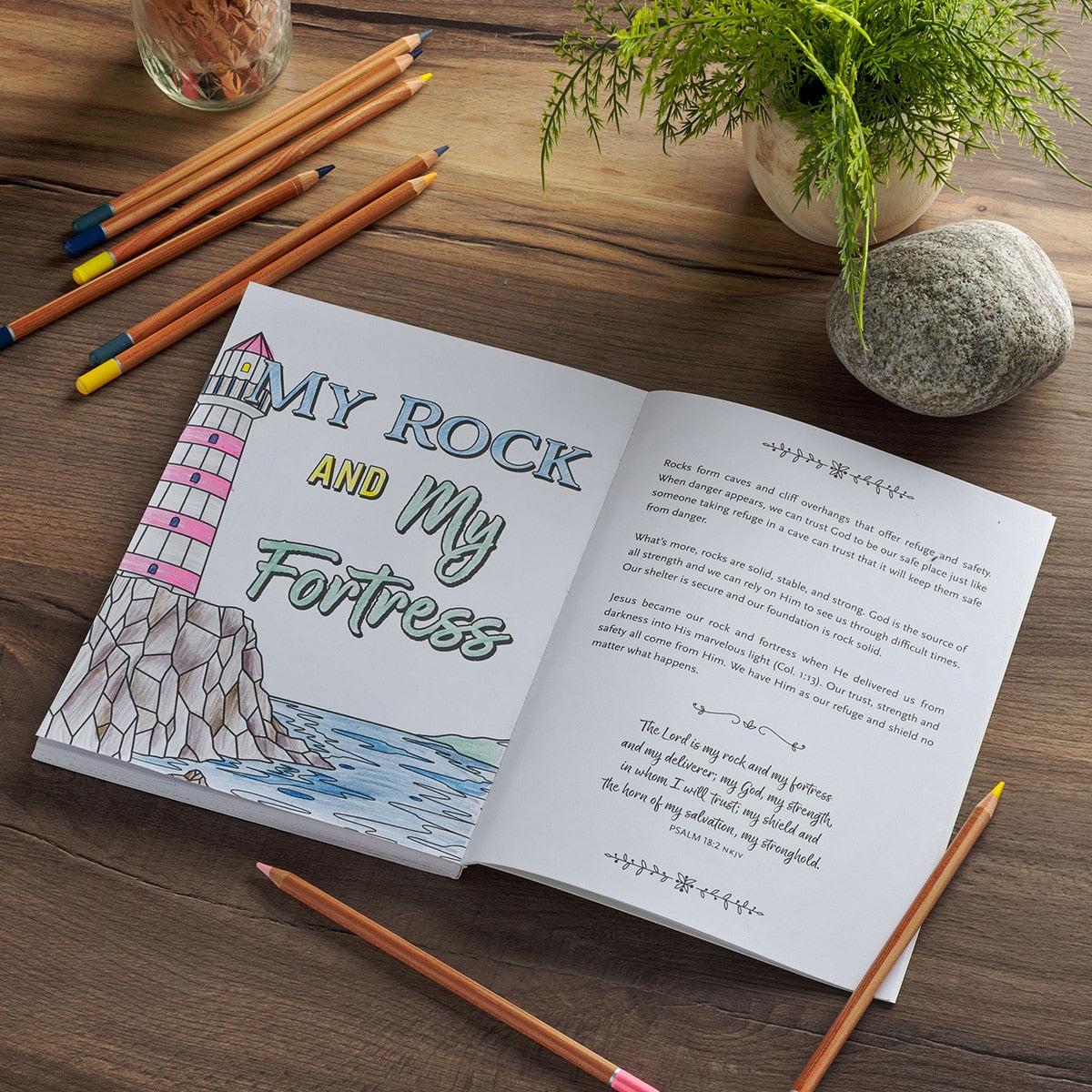 The Names of Jesus Prompted Coloring Prayer Journal 