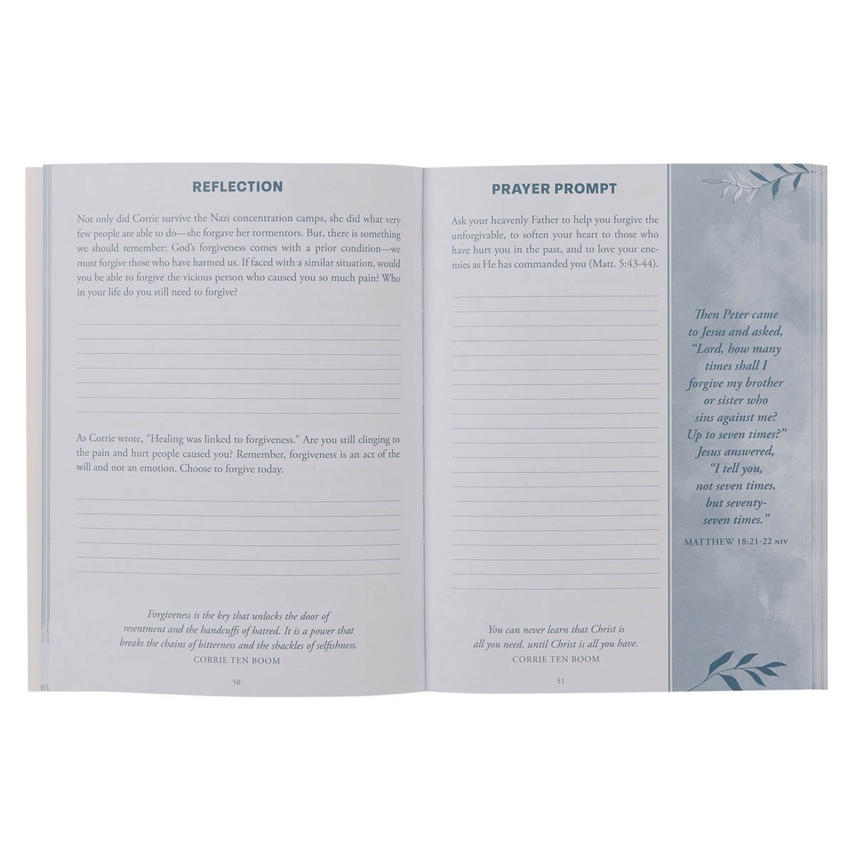 Women of Faith: Faith Like a Mustard Seed Devotional Prayer Journal