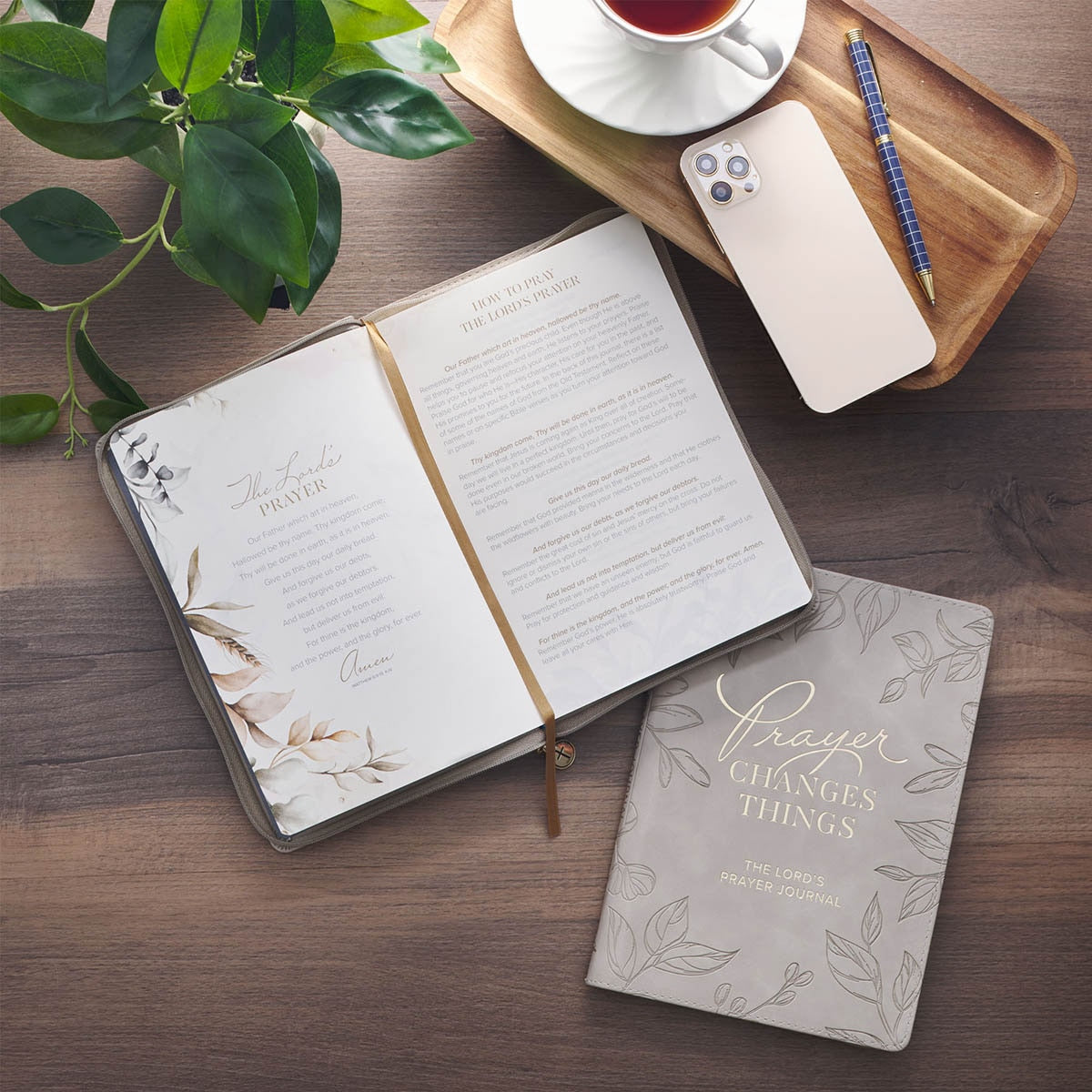 Prayer Changes Things Taupe FL Prompted  Journal