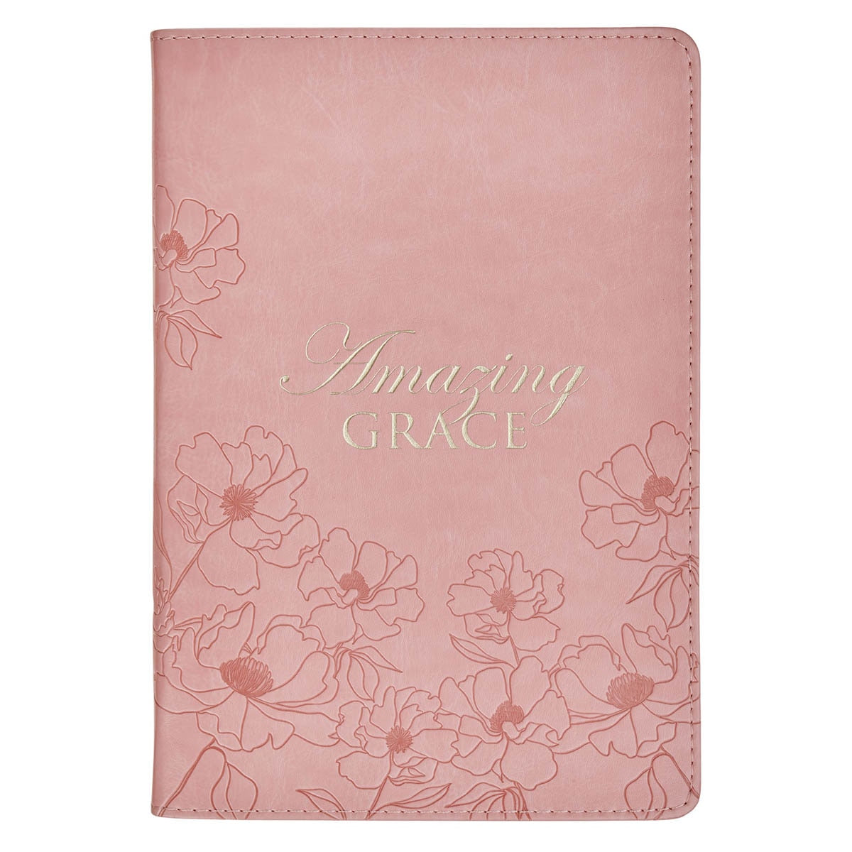 Amazing Grace Pink Floral Slimline Journal