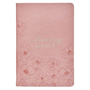 Amazing Grace Pink Floral Slimline Journal