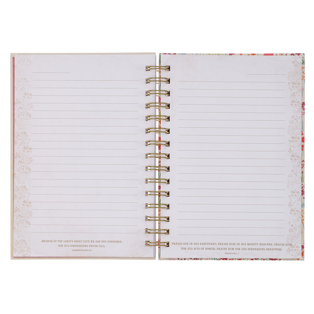 Amazing Grace Sheet Music Large Wirebound Journal