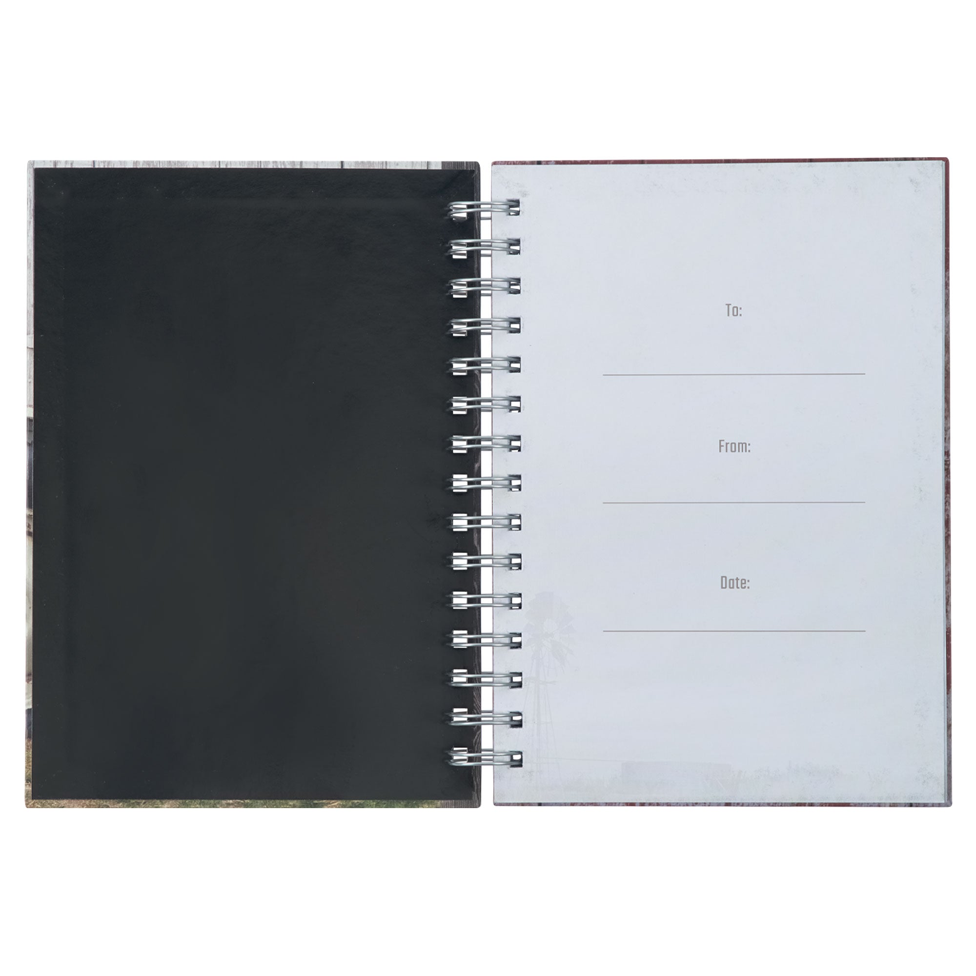 Nothing is Impossible Red Tractor Wirebound Journal - Luke 1:37