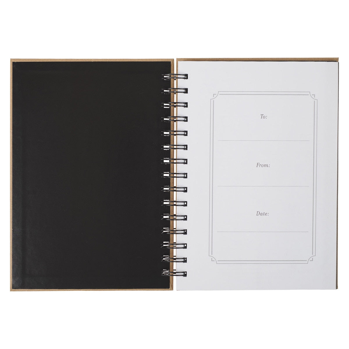 Trust in the Lord Cork-brown Large Wirebound Journal - Proverbs 3:5