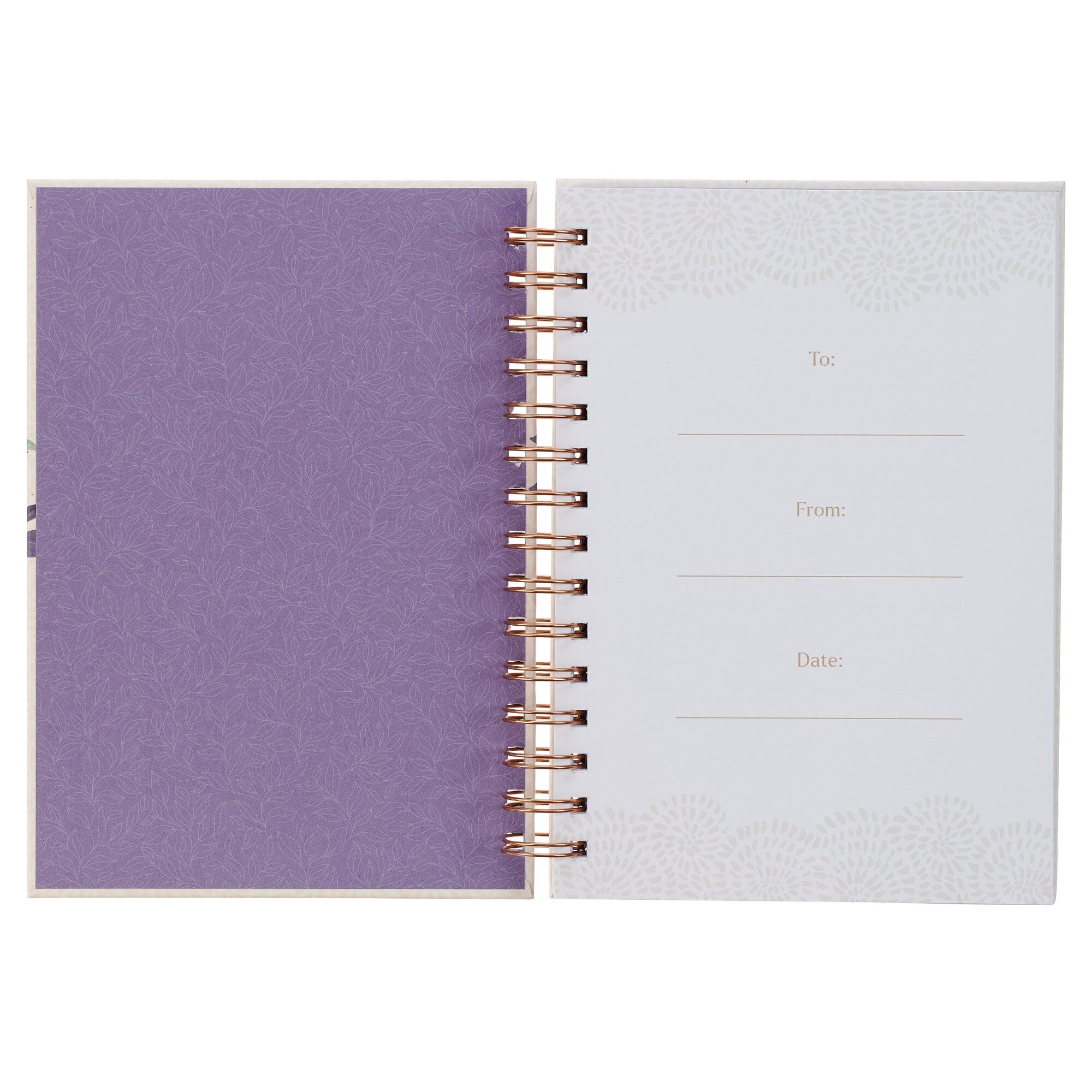 Love is Kind Coral Poppy Wirebound Journal