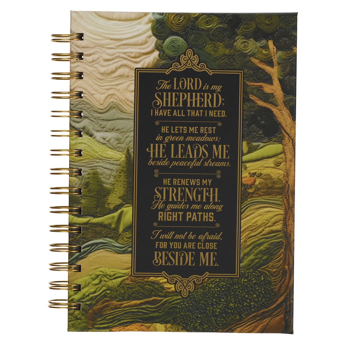 The Lord is My Shepherd Wirebound Journal - Psalm 23:1-4