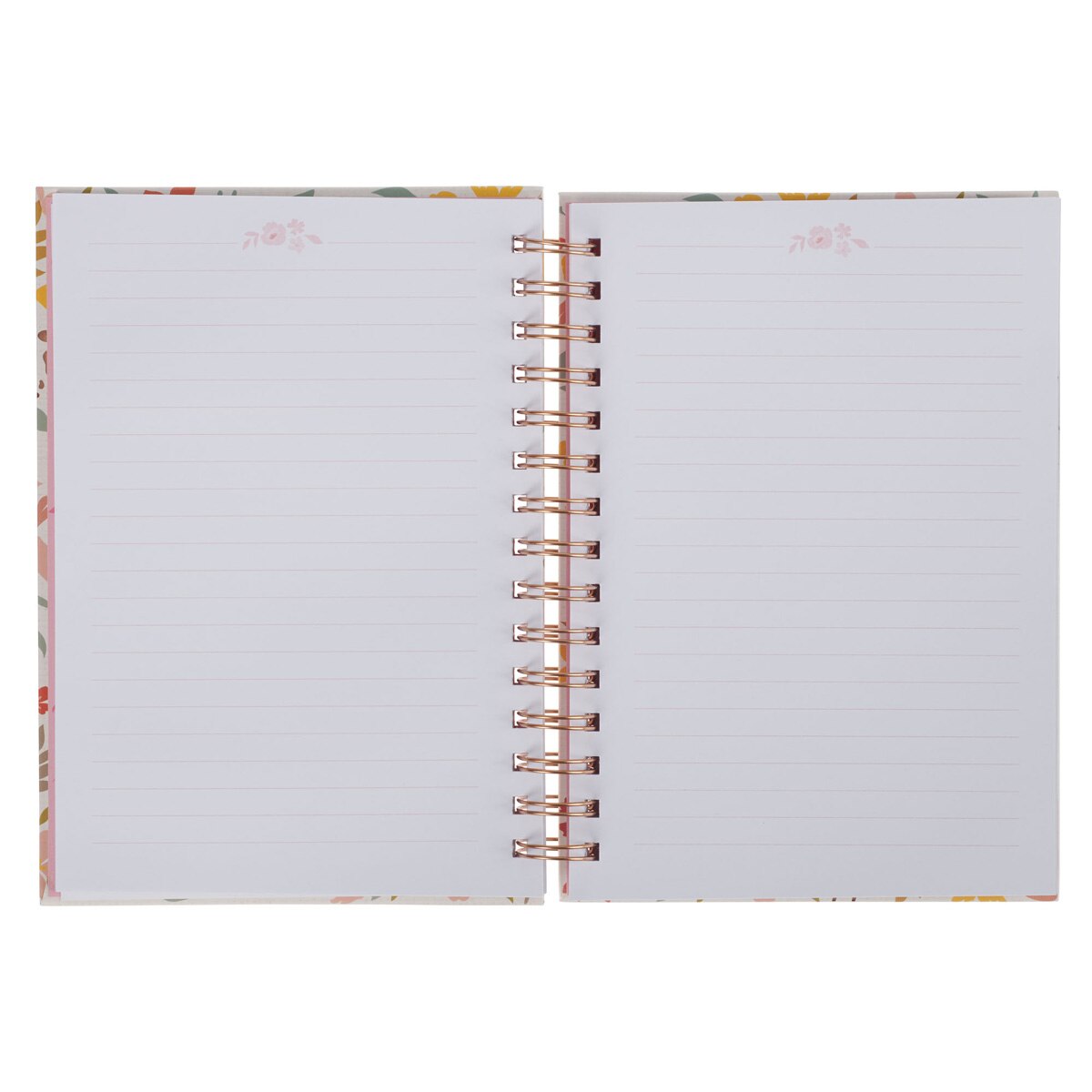 World's Greatest Mom Whimsical Floral Wirebound Journal