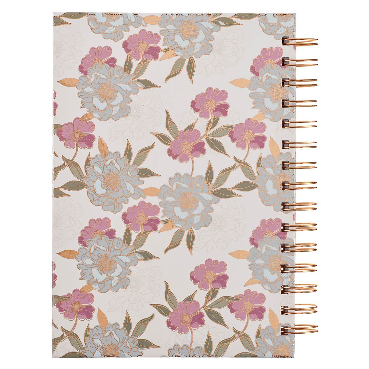 Everything Beautiful Whimsical Blooms Spiral Journal - Ecclesiastes 3:11