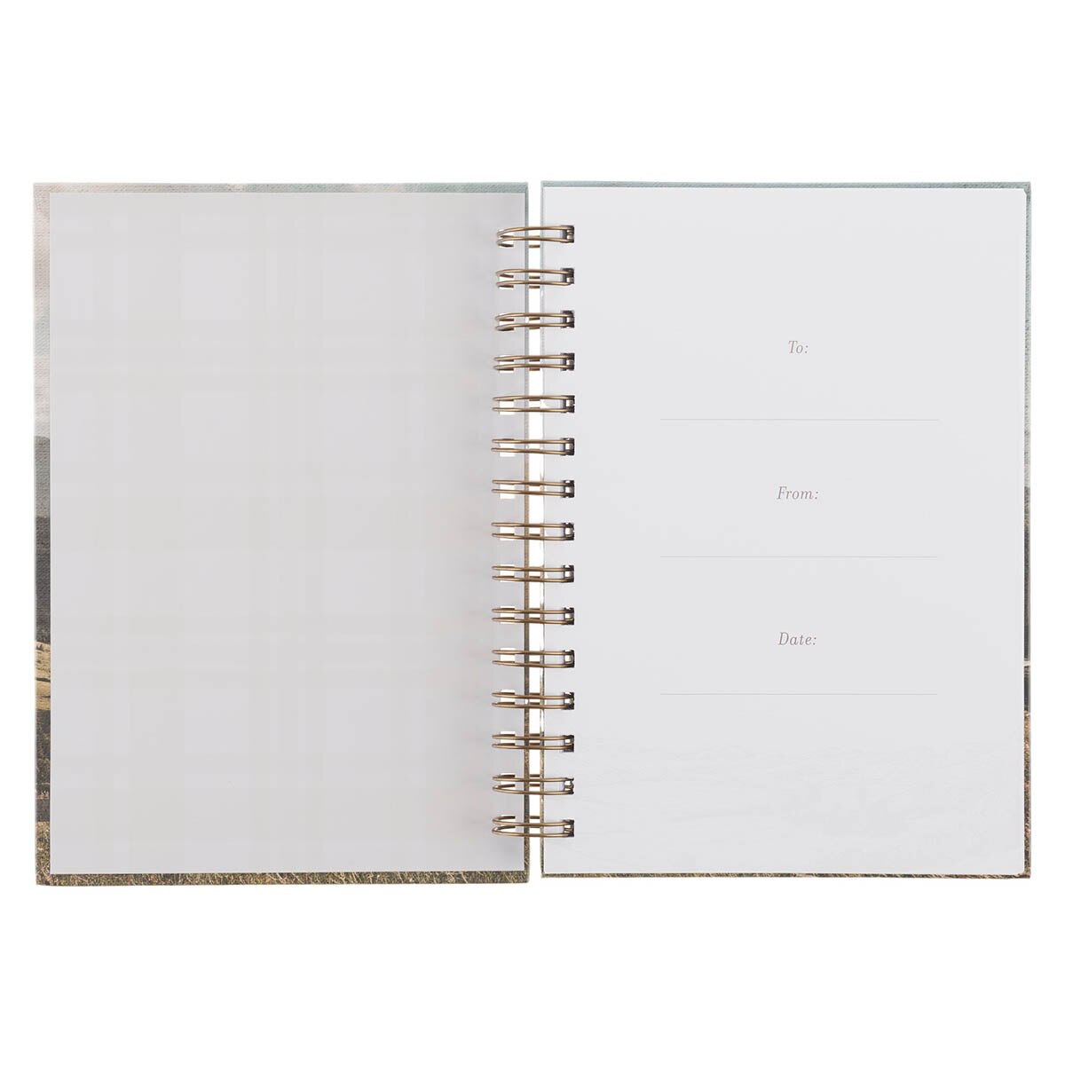The Lord is My Shepherd Pasture Spiral Journal –Psalm 23:1–3