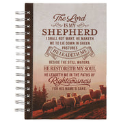 Shepherd Brown Pastoral Spiral Journal Psalm 23:3