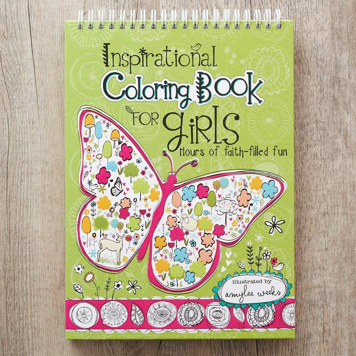 Inspirational Coloring Book For Girls
