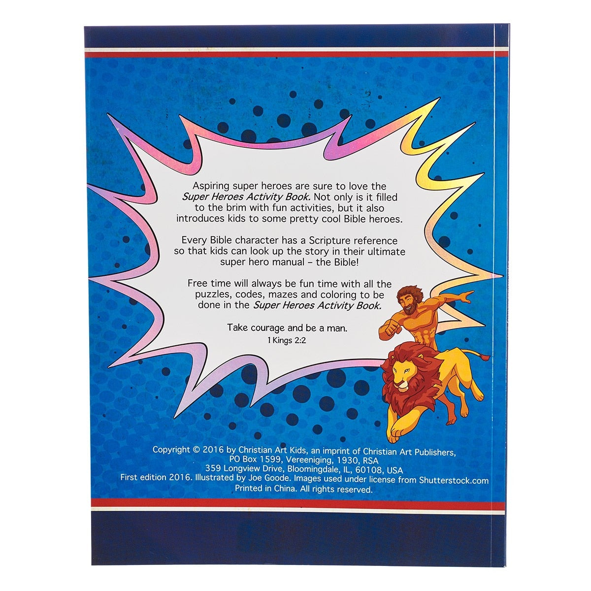 Super Hero's Activity Book