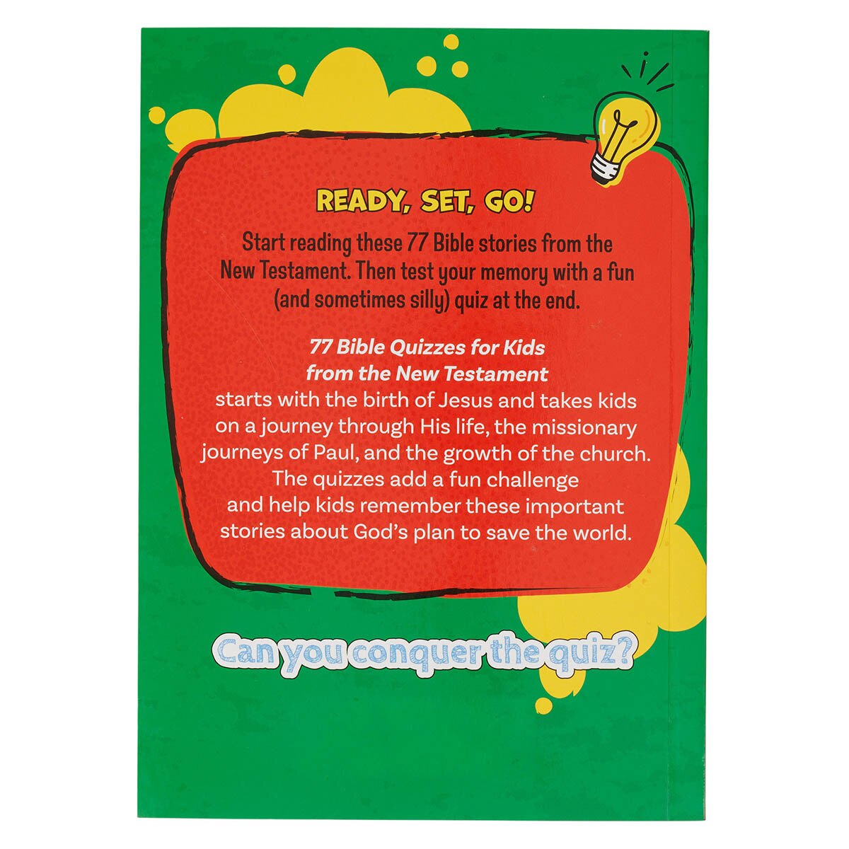 77 Bible Quizzes for Kids from the New Testament