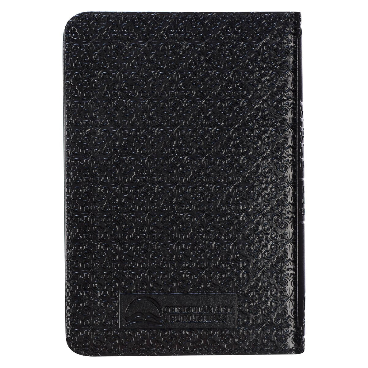 Black Faux Leather King James Version Pocket Bible