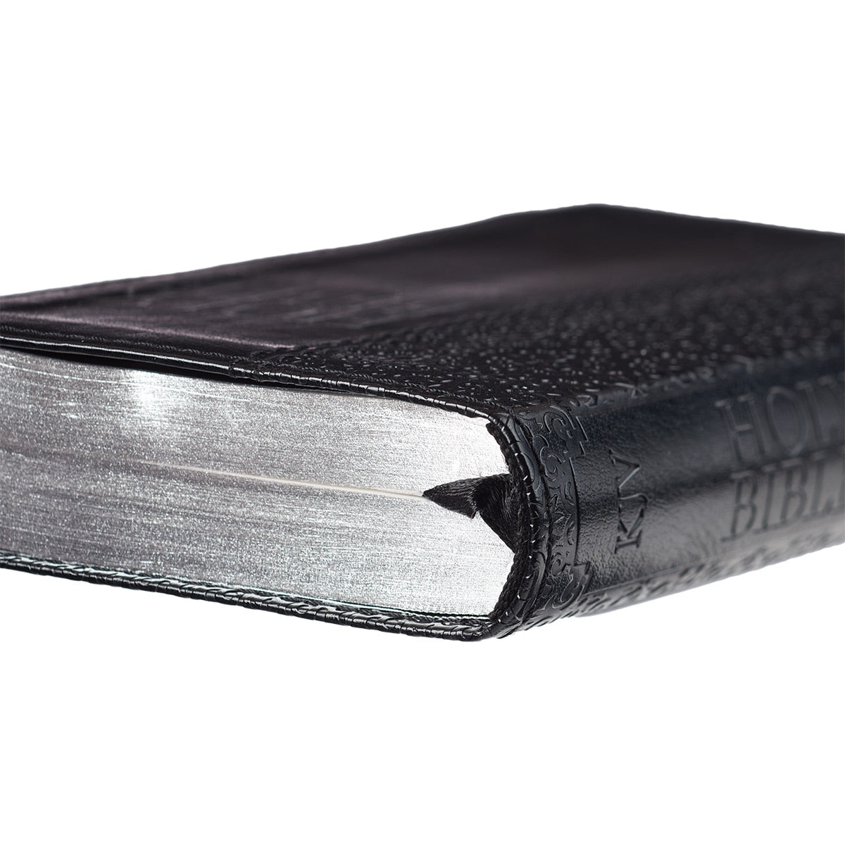 Black Faux Leather King James Version Pocket Bible