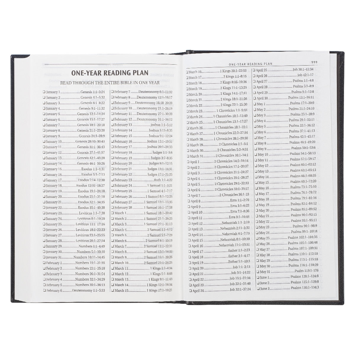 Black Hardcover King James Version Pew and Worship Bible