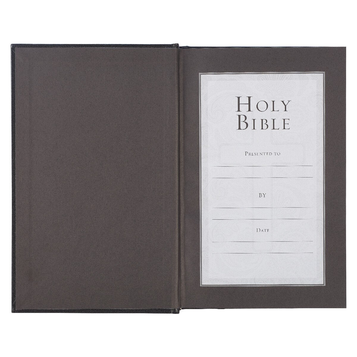 Black Hardcover King James Version Pew and Worship Bible