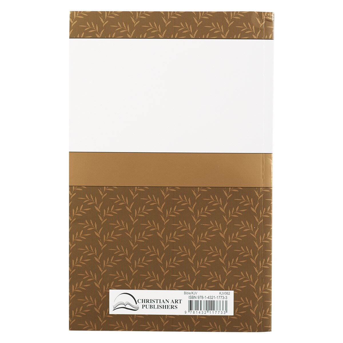 Gold Olive Branch Softcover King James Version Outreach Bible