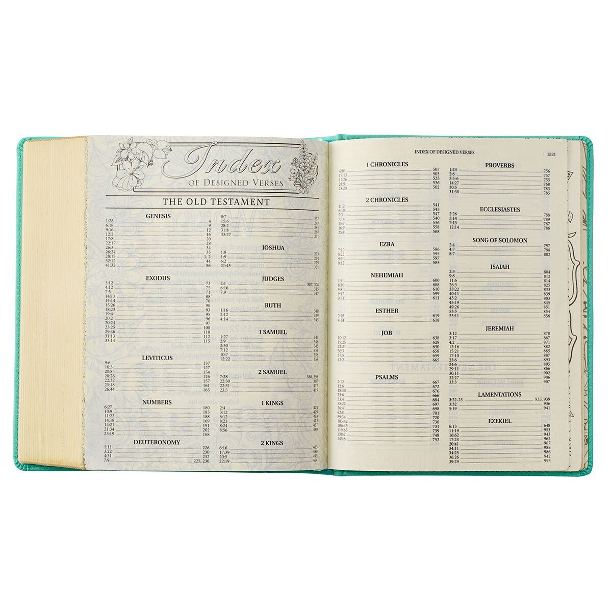 Teal Faux Leather Hardcover KJV My Promise Bible