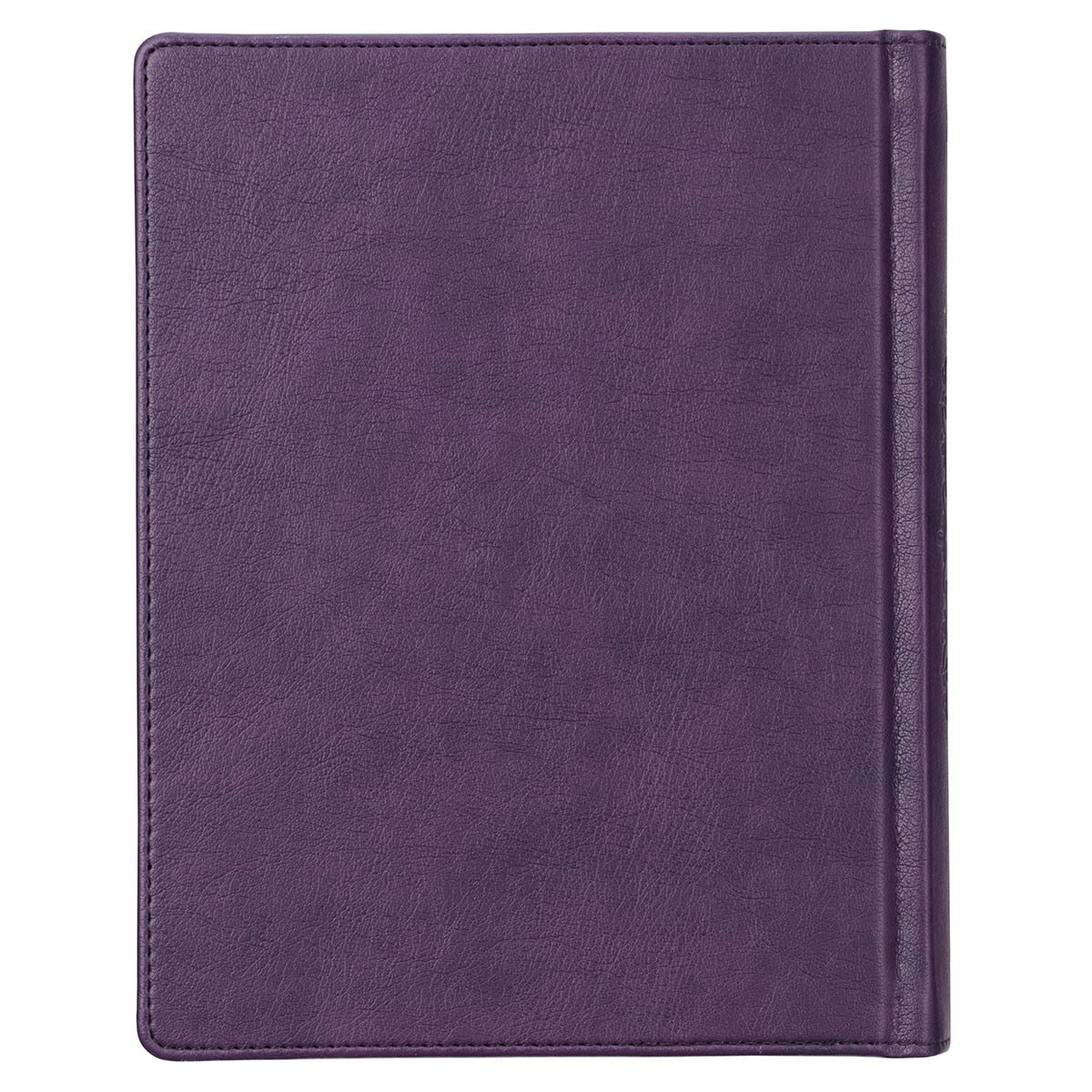 Purple Faux Leather Hardcover KJV My Creative Bible