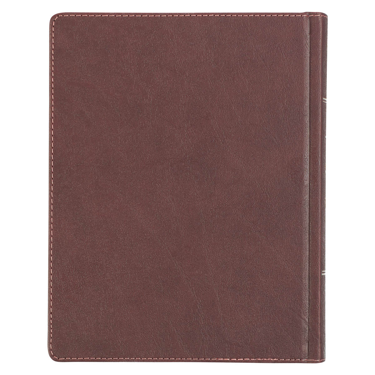 Brown and Pink Faux Leather Hardcover Note-taking Bible
