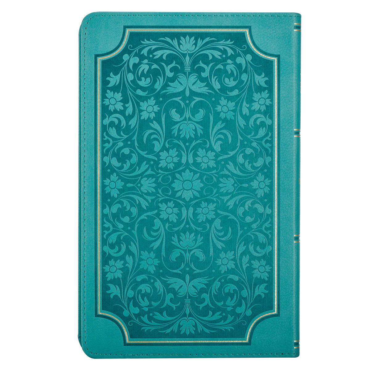 Teal Faux Leather Giant Print Standard-size King James Version Bible with Thumb Index