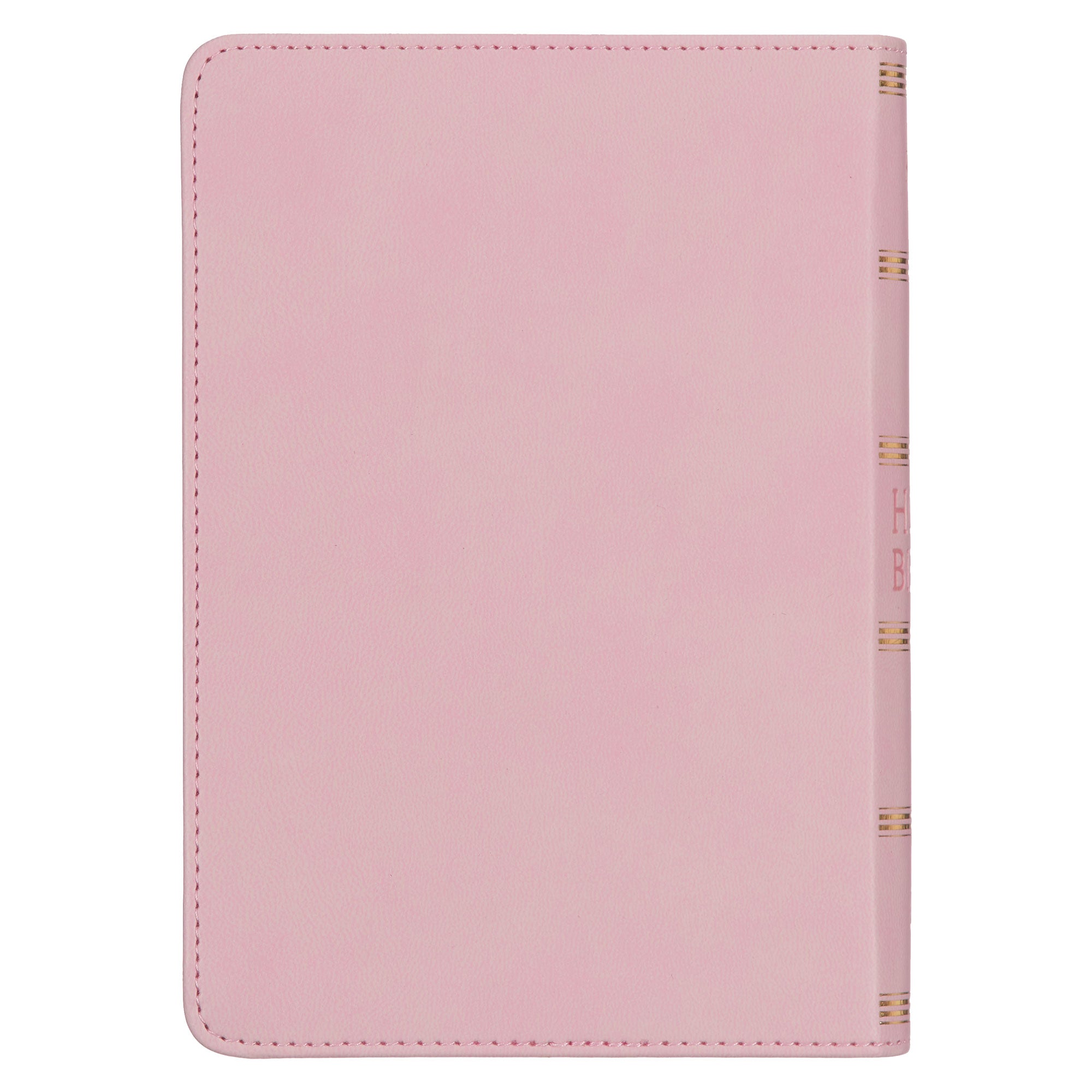 Ballet Pink Large Print Compact King James Version Bible