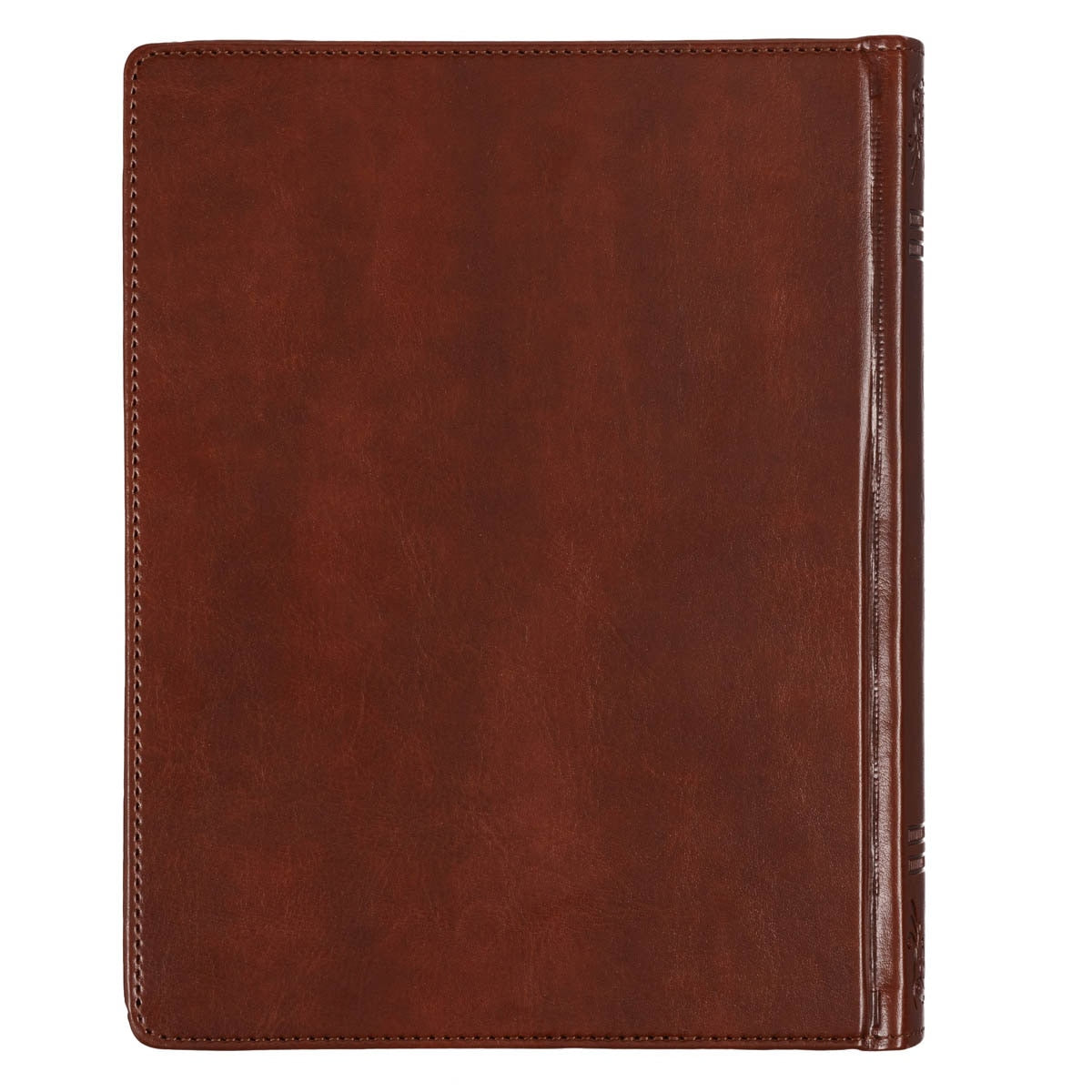 Saddle Tan Faux Leather Hardcover King James Version Note-taking Bible