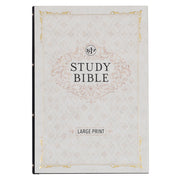Black Hardcover Large Print King James Version Study Bible