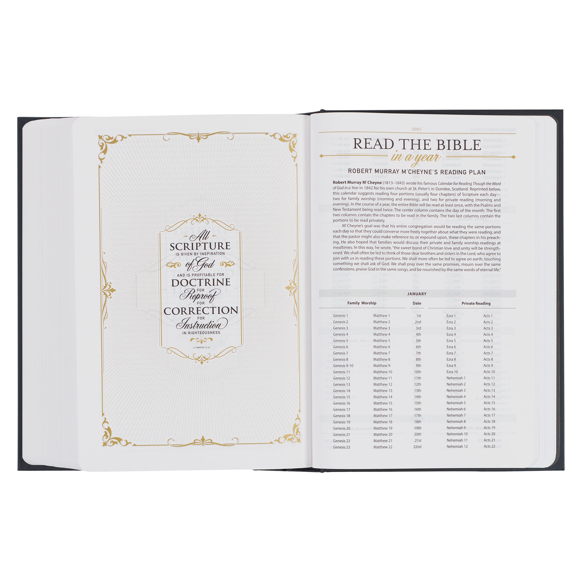 Black Hardcover King James Version Study Bible