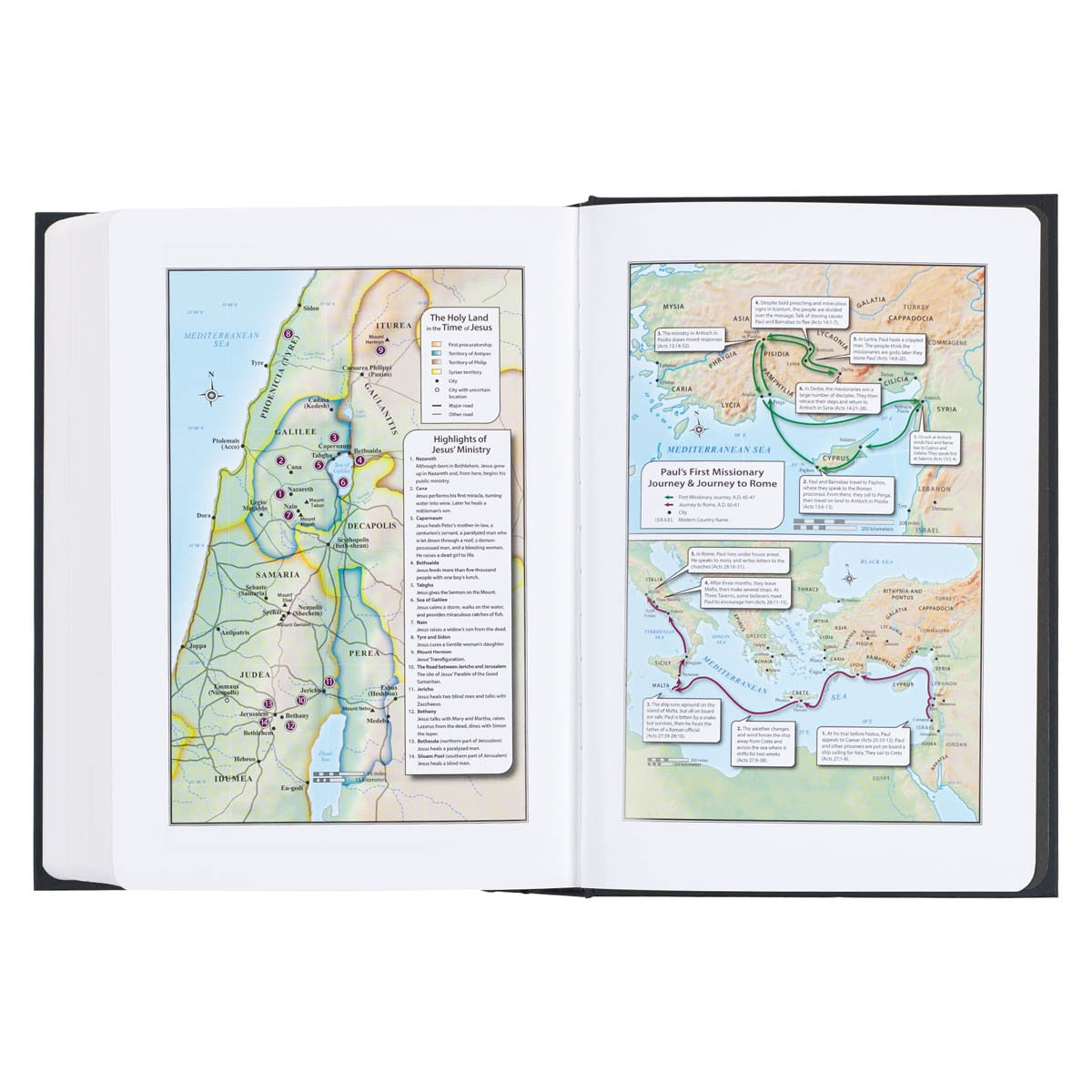 Black Hardcover King James Version Study Bible