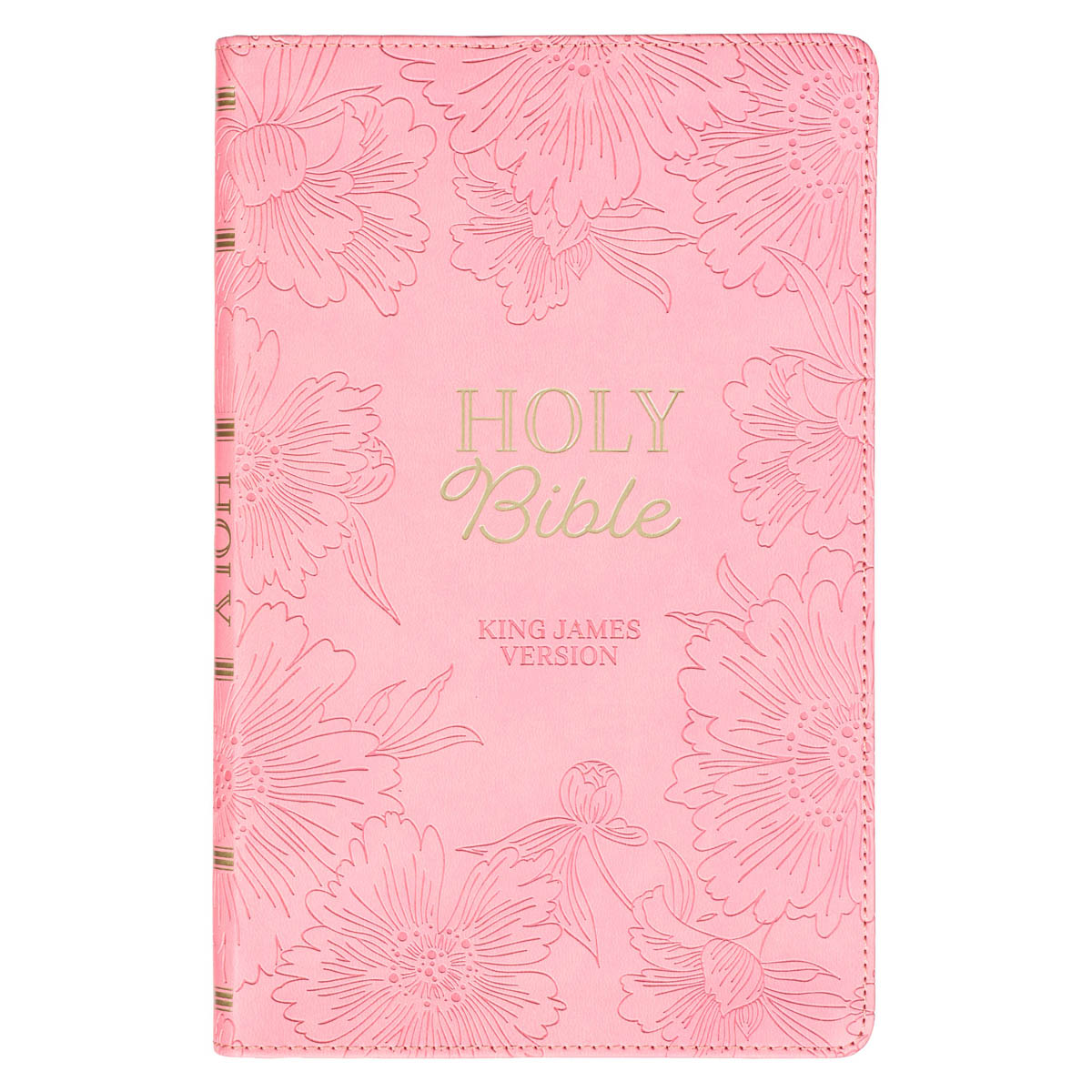Blossom Pink Faux Leather Gift Edition King James Version Bible