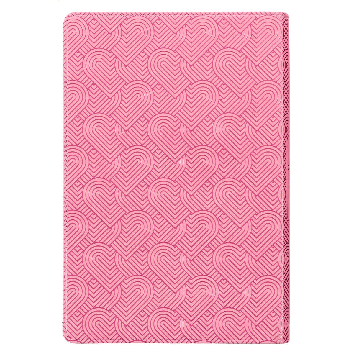 Blossom Pink Heart Faux Leather King James Version Kid's Bible