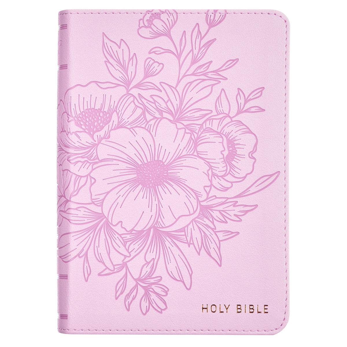 Lavender Bouquet Large Print Compact King James Version Bible