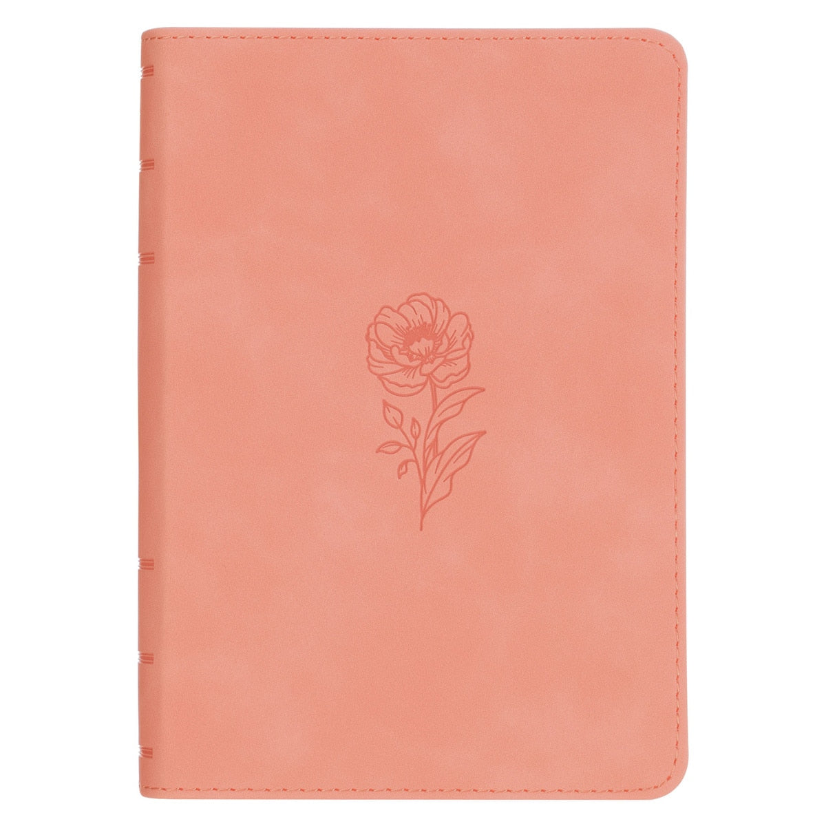 Coral Dawn Floral Large Print Compact King James Version Bible 