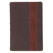 Walnut and Chestnut Brown Giant Print Reader’s Edition King James Version Bible