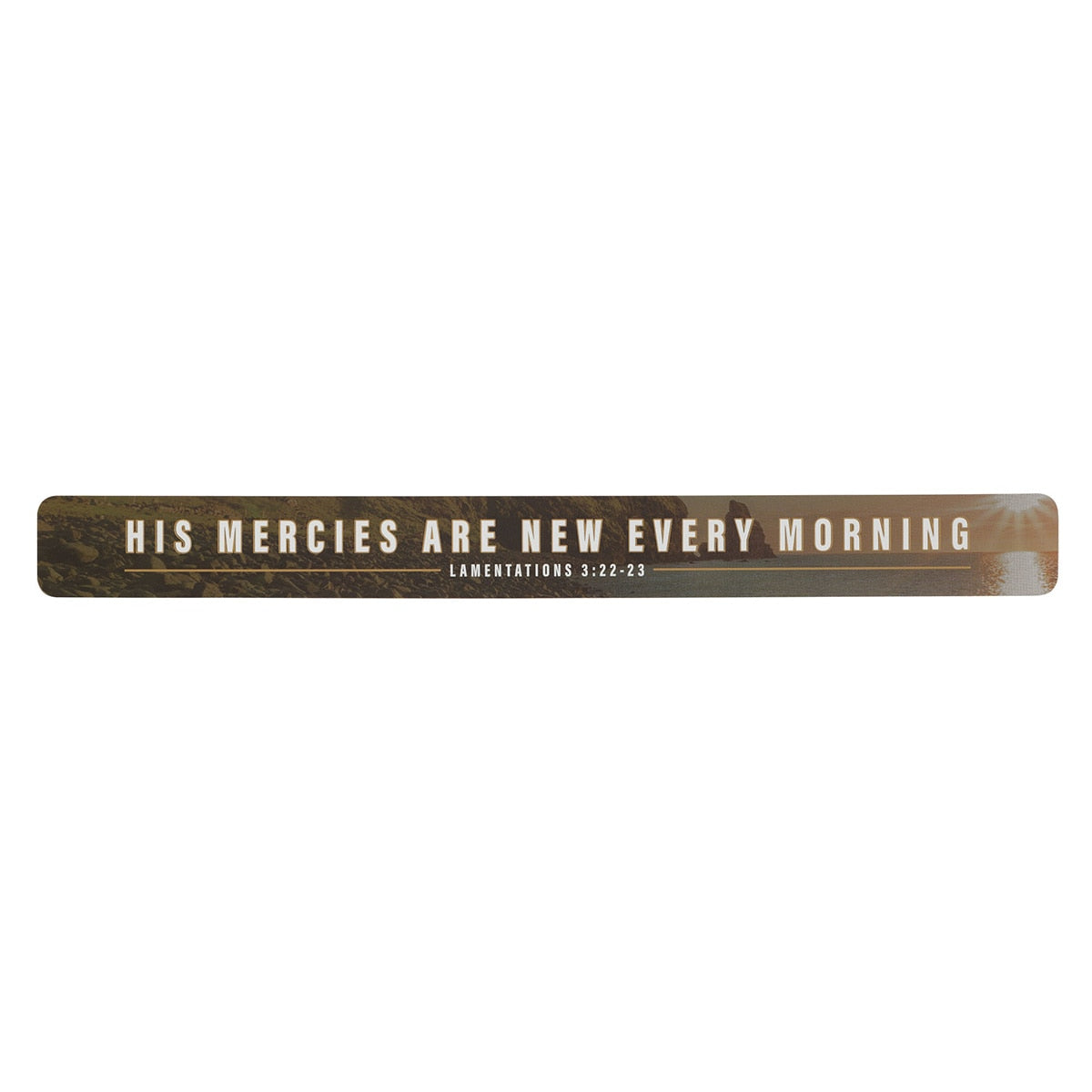 His Mercies Are New Large Magnetic Strip - Lamentations 3:22–23