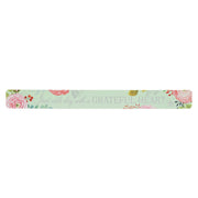 A Grateful Heart Pink Floral Large Magnetic Strip