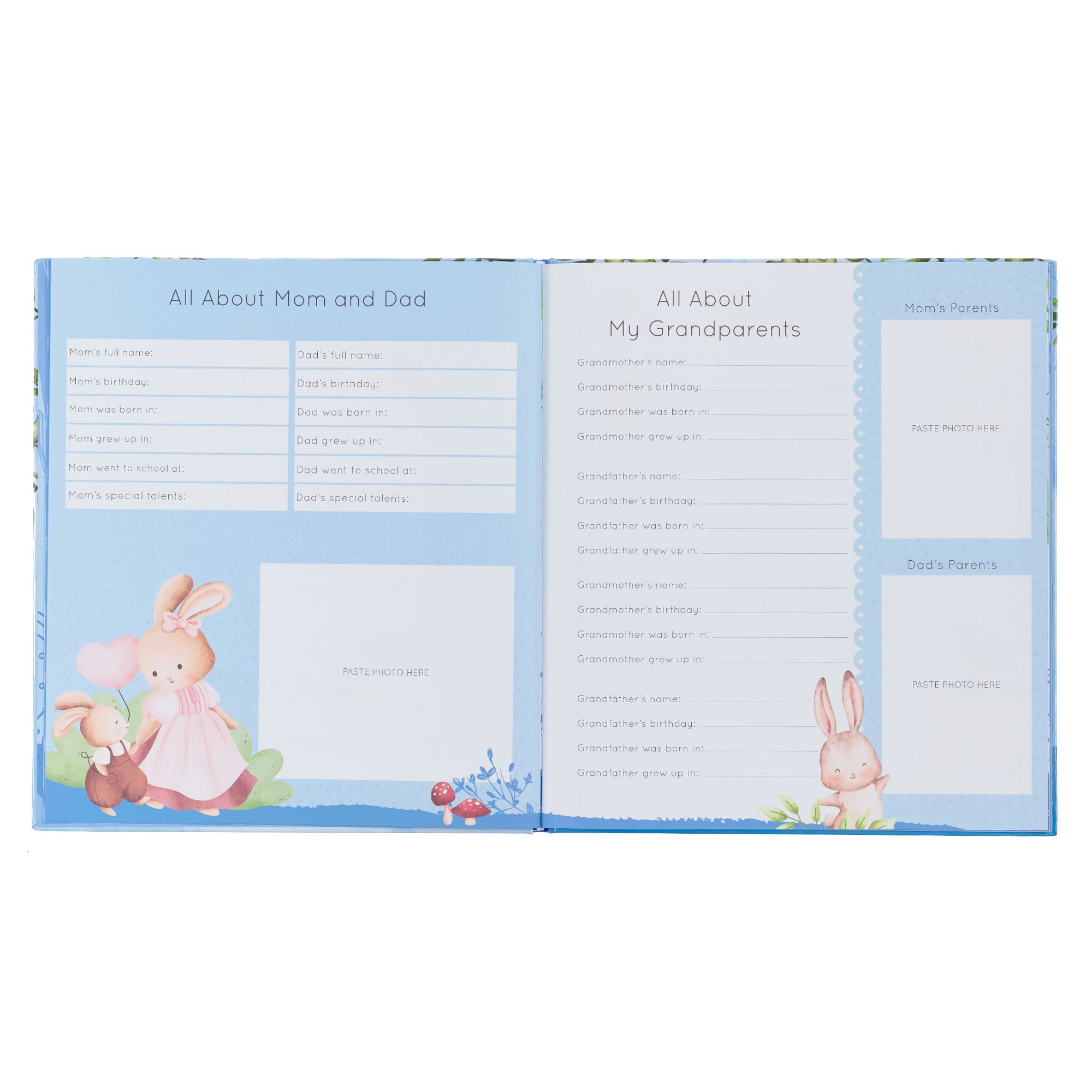 My First Year Hardcover Memory Book for Baby Boys